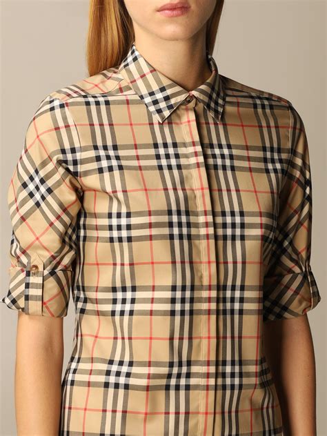 camisa burberry mujer|burberry flannel men's.